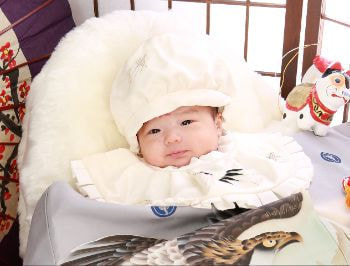 お宮参り/百日祝い:堺・写真館 写真スタジオWITH