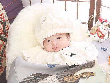 お宮参り/百日祝い:堺・写真館 写真スタジオWITH